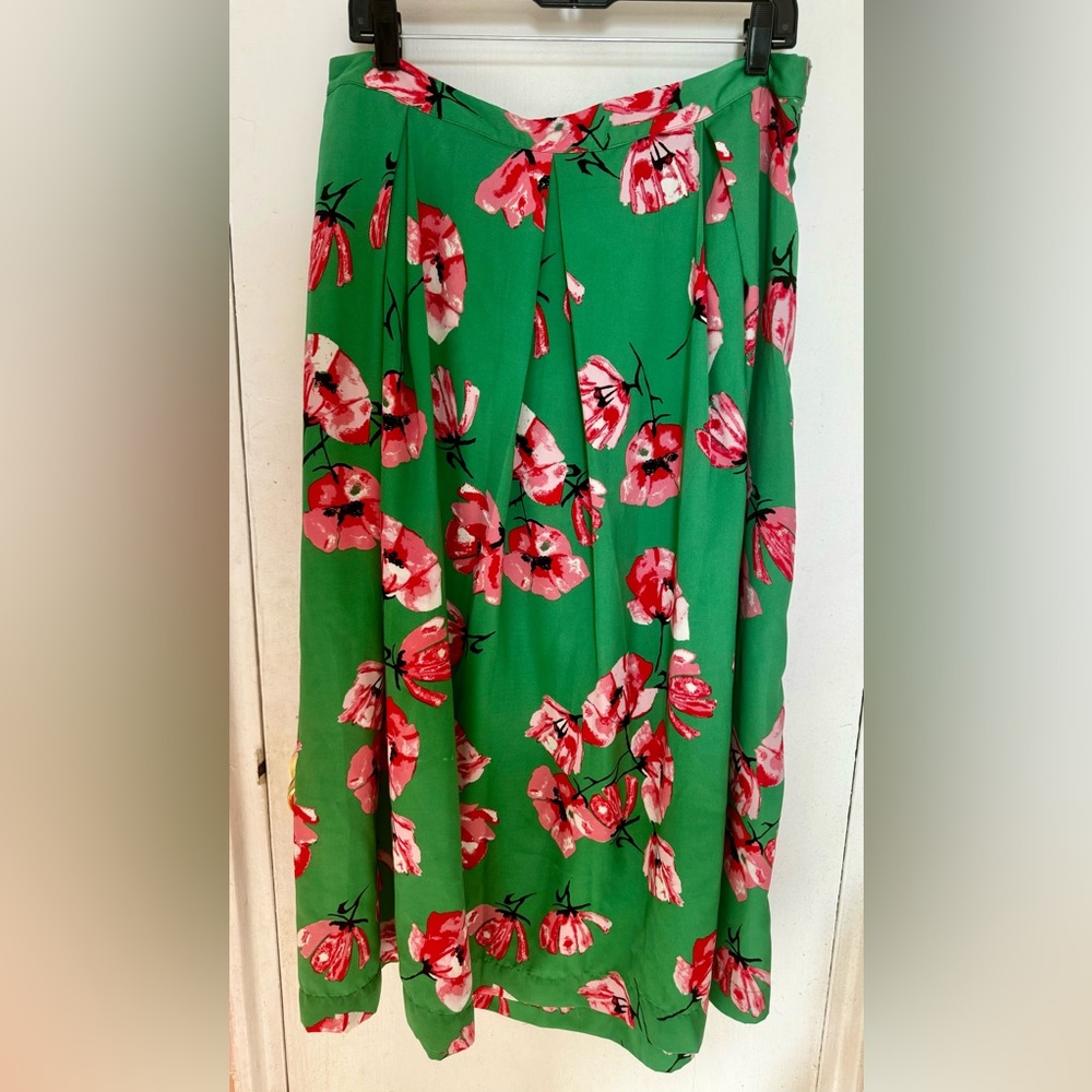 Floral Printed Maxi Skirt